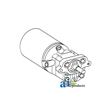 A & I Products Pump, Power Steering 12" x10" x8" A-897146M95